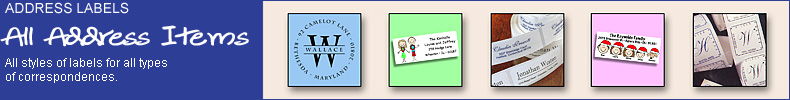 Address Labels - All Address Label Items