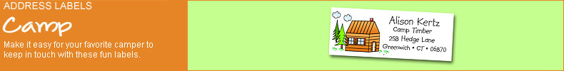 Address Labels - Camp