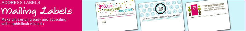 Address Labels - Shipping