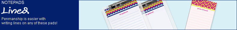 Notepads - Lined
