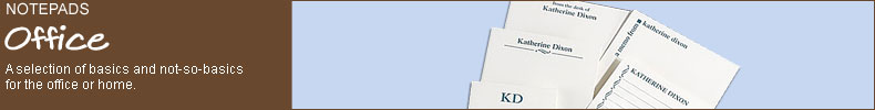 Notepads - Office