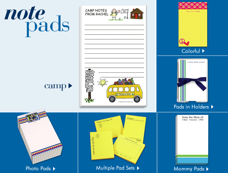 Personalized Notepads
