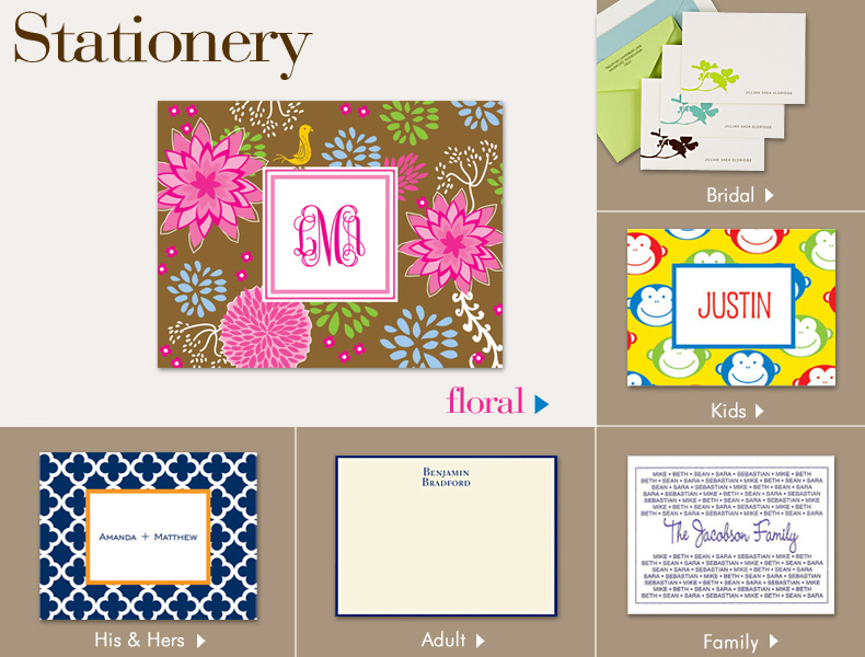 Personalized Stationery