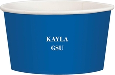 Name and College Initials Treat Cups