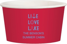 Live, Love, Lake Treat Cups