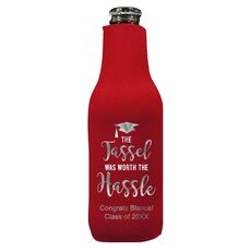 Modern Tassel Hassle Bottle Koozie