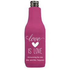 Love is Love Bottle Koozie