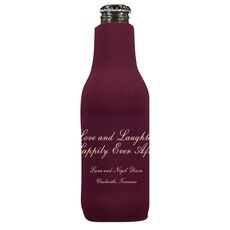 Love and Laughter Bottle Koozie