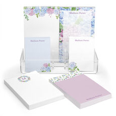 Hydrangea Notepad Set (6 Pads)