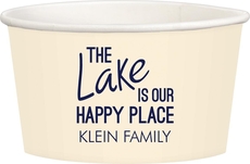The Lake is Our Happy Place Treat Cups