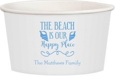 The Beach Is Our Happy Place Treat Cups