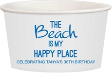 The Beach is My Happy Place Treat Cups