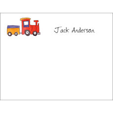 All Aboard Flat Note Cards