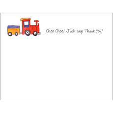 All Aboard Flat Note Cards