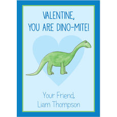 Dinomite Valentine Exchange Stickers