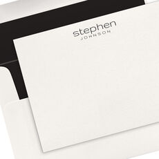 Contempo Letterpress Flat Note Cards