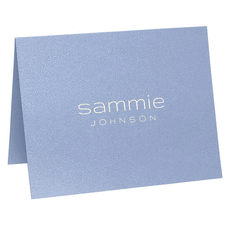 Contempo Folded Shimmer Note Cards