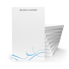 Elegant Flourishes Stack of Small Notepads