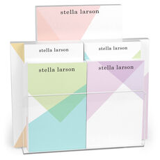 Chic Abstract 7 Notepad Set