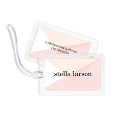 Chic Abstract Luggage Tags