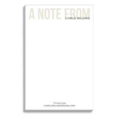 Bold A Note From Notepads