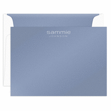 Contempo Flat Shimmer Note Cards
