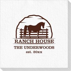 Horse Ranch House Deville Napkins