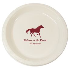 Galloping Horse Plastic Plates