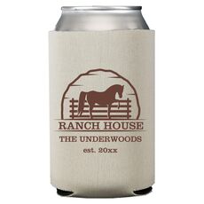 Horse Ranch House Collapsible Huggers