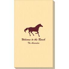 Galloping Horse Linen Like Guest Towels