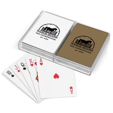 Horse Ranch House Double Deck Playing Cards