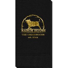 Bull Ranch House Guest Towels