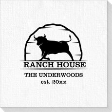 Bull Ranch House Deville Napkins