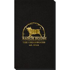 Bull Ranch House Linen Like Guest Towels