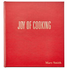 Joy of Cooking Personalized Leather Book