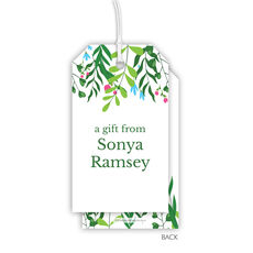 Greenery Hanging Gift Tags