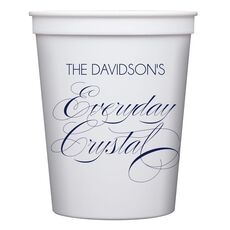 Everyday Crystal Stadium Cups