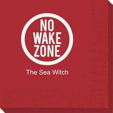 No Wake Zone Napkins