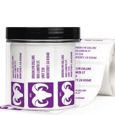 Pick Your Zodiac Sign Rectangle Address Labels in a Jar