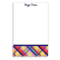 Bright Gingham Notepads