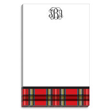 Red Plaid Notepads