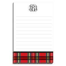 Red Plaid Notepads