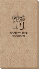 2025 New Years Glasses Bali Guest Towels