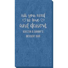 All You Need Is Love and Dessert Bali Guest Towels