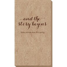 And the Story Begins Bali Luxe Guest Towels