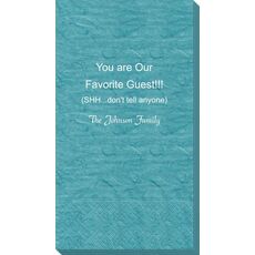 Any Imprint Wanted Bali Guest Towels