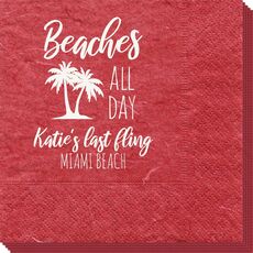 Beaches All Day Bali Napkins
