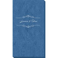 Bellissimo Scrolled Bali Guest Towels