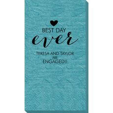 Best Day Ever with Heart Bali Guest Towels