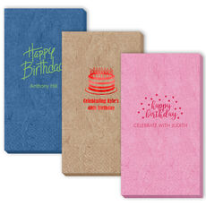 Design Your Own Birthday Bali Guest Towels